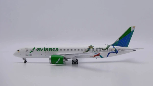 JC Wings Avianca Boeing 787-8 "Unidos por la Biodiversidad" Reg: N799AV With Antenna XX40290 1:400