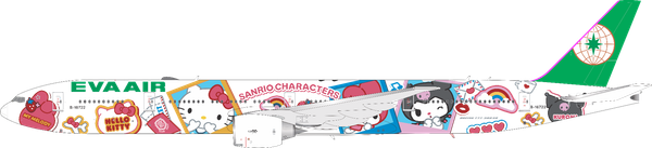 Aviation400 EVA Air Boeing 777-36NER "Sanrio Character" B-16722 detachable gear AV4280 1:400