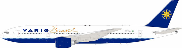 Inflight200 Varig Boeing 777-2Q8/ER PP-VRA with stand IF772VR1024 1:200