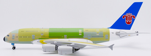 JC Wings China Southern Airlines Airbus A380 "Bare Metal" Reg: F-WWSF With Stand XX20365 1:200