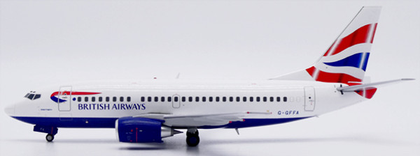 JC Wings British Airways Boeing 737-500 Reg: G-GFFA With Stand XX20496 1:200