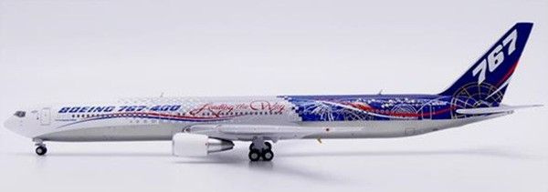 JC Wings Boeing House Color 767-400ER "Leading the Way""Polished" Reg: N76400 With Antenna LH4369 1:400