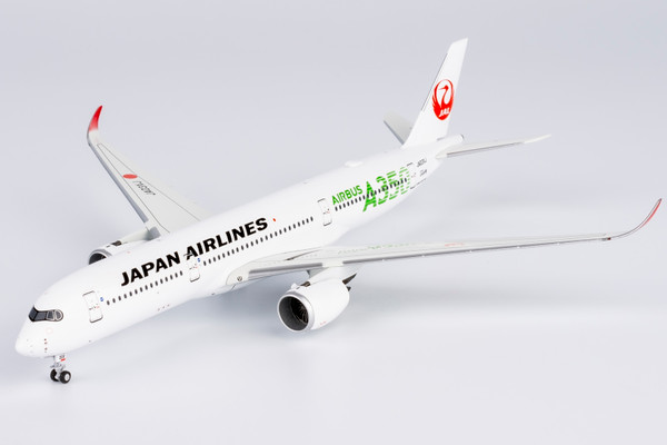 NG Models Japan Airlines (JAL) A350-900 green "AIRBUS A350" titles JA03XJ 39097 1:400