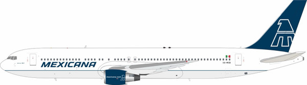 Inflight200 Mexicana Boeing 767-383/ER XA-MXB with stand IF763MX0525 1:200
