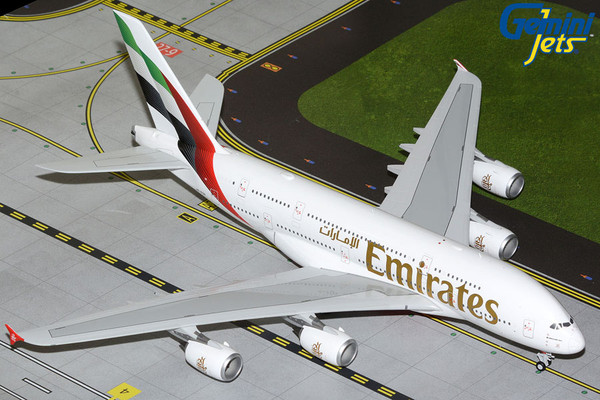 Gemini200 Emirates A380 A6-EOH new livery G2UAE1369 1:200
