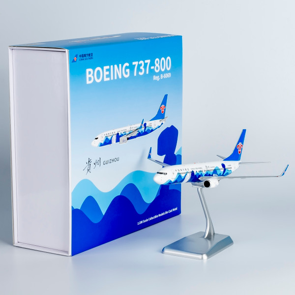 NG Model China Southern Airlines 737-800/w Guizhou colors #2 B-6069 with stand 24048 1:200