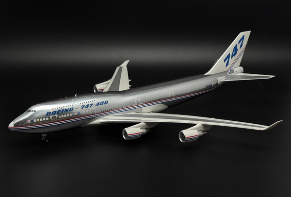 KJ Models Boeing 747-400 N401PW "Polished" N401PW KJ-B744-175 Scale 1:200