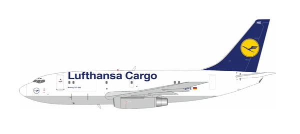 JFox Lufthansa Cargo 737-230C D-ABHE JF-737-2-014 Scale 1:200