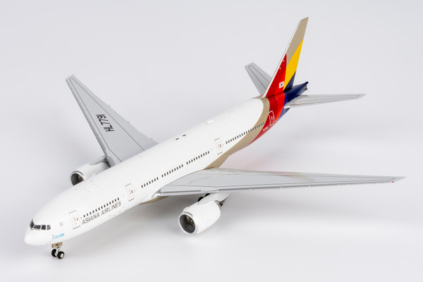 NG Model Asiana Airlines 777-200ER HL7791 revised titles 72066 1:400