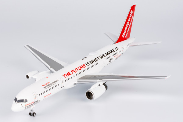 Honeywell Aviation Services 757-200 N757HW 2021's livery(with "the future is what we make it." titles); with test bed with stand 42039 1:200