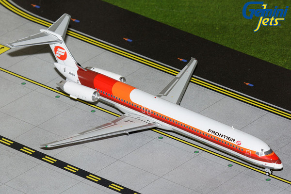 Gemini200 Frontier Airlines MD-80 N859HA upgraded stand G2FFT1359 Scale 1:200