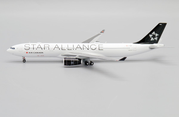 JC Wings Air Canada Airbus A330-300 "Star Alliance" C-GEGP XX4895 Scale 1:400