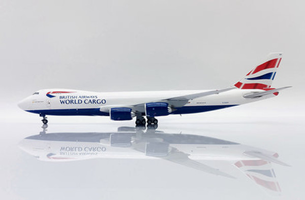 JC Wings British Airways Boeing 747-8F "World Corgo" G-GSSF EW4748015 Scale 1:400