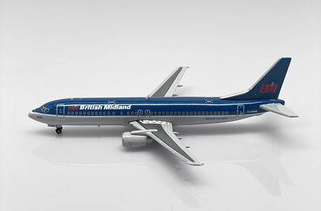 JC Wings British Midland Boeing 737-400 G-OBME XX40059 Scale 1:400