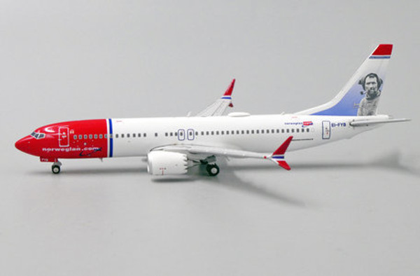 JC Wings Norwegian Boeing 737-8 Max "Tom Crean" EI-FYB XX4152 Scale 1:400