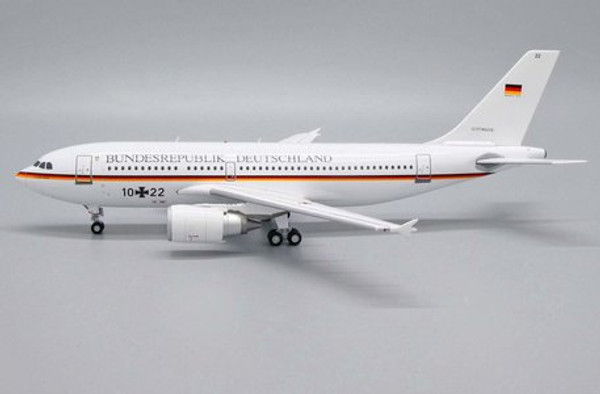 JC Wings German Air Force Airbus A310-300 10+22 XX2787 Scale 1:200