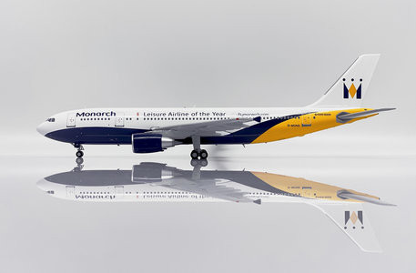 JC Wings Monarch Airlines Airbus A300B4-605R "Leisure Airline of the Year" G-MONS LH2318 Scale 1:200
