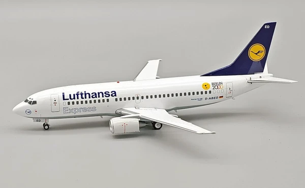 JFox Lufthansa Express 737-300 “Berlin 2000” D-ABED JF-737-3-002 Scale 1:200