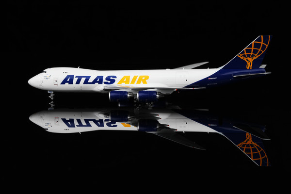 HX Models Atlas Air Boeing B747-8F N860GT Standard Version B632205 1:400