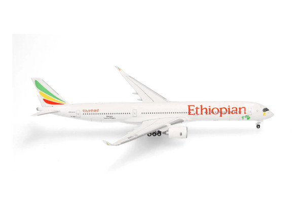 Herpa Wings Ethiopian Airlines Airbus A350-1000 Reg: ET-BAW HE538428 Scale 1:500