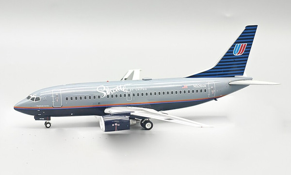 InFlight200 Shuttle by United (United Airlines) Boeing 737-522 N926UA with stand IF735UA0824 Scale 1:200
