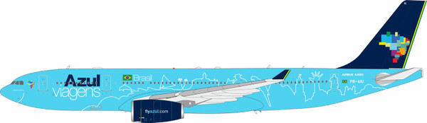InFlight200 Azul - Linhas Aereas Brasileiras Airbus A330-243 PR-AIU IF332AD0525 Scale 1:200