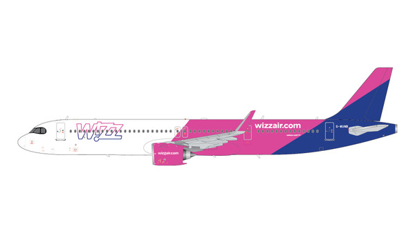 Gemini200 Wizz Air UK A321neo Reg: G-WUNB G2WUK1404 Scale 1:200
