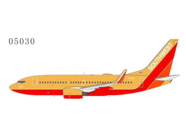 NG Models Southwest Airlines Boeing 737-700 Classic Desert Gold Retro livery Reg: N714CB 05030 Scale 1:200