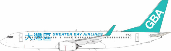 JFox Greater Bay Airlines 737-8JP B-KJA JF-737-8-057L Scale 1:200