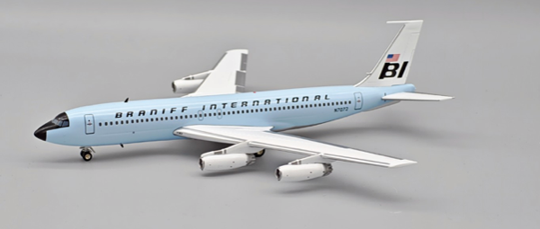 InFlight200 Braniff International Boeing 707-227 Super Jet N7072 IF702BN0825 Scale 1:200