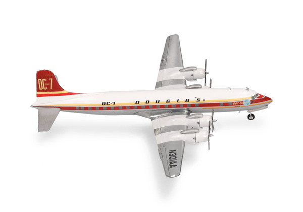 Herpa Wings Douglas Aircraft Company Douglas DC-7 - prototype livery HE573528 Scale 1:200