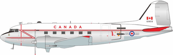 InFlight200 CANADA AIR FORCE DC-3 12933 IFDC3RCAF33 Scale 1:200