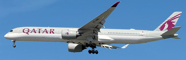 Aviation400 Qatar Airways Airbus A350-1041 A7-ANO detachable gear AV4364 Scale 1:400