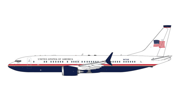 GeminiJets U.S. Air Force Boeing 737 MAX 8 N471US GJAFO2420 1:400