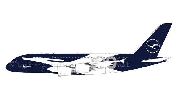 GeminiJets Lufthansa Airbus A380 D-AIMH "100" years livery GJDLH2410 1:400