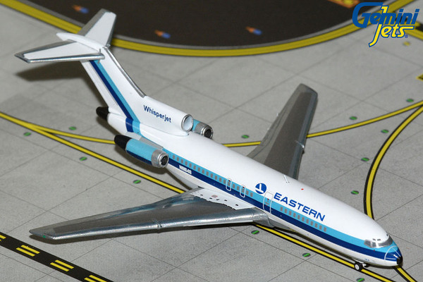 GeminiJets Eastern Air Lines Boeing 727-100 N8164G “Whisperjet” w/ polished belly GJEAL2350 1:400