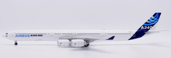 JC Wings Airbus A340-600 "50" Reg: F-WWCA House Color With Stand LH2491 Scale 1:200