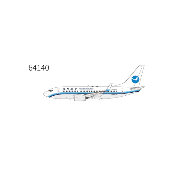 NG Model Xiamen Airlines Boeing 737-700 Reg: B-5277 classic colors 64140 1:400