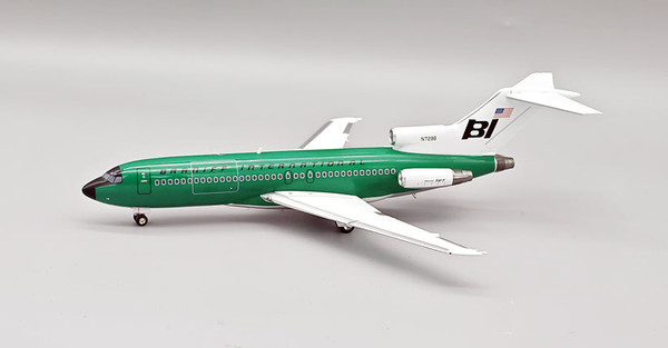 InFlight200 Braniff International Boeing 727-27C N7296 Panagra Green IF721BN0826 Scale 1:200