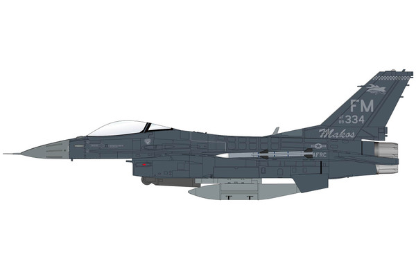 Hobby Master F-16C "Makos" 86-0334, 93rd FS, USAF, Iniochos 2025 HA38083 Scale 1:72