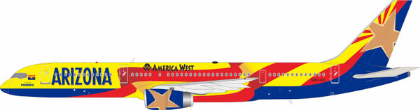 InFlight200 America West Airlines Boeing 757-200 Reg: N901AW IF752AW0226 1:200 with stand