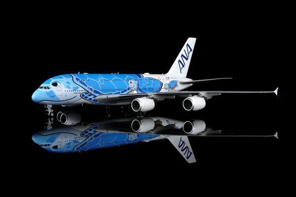 SQ Wings All Nippon Airways A380 Reg: JA381A "ANA Blue Turtle" L2266 Scale 1:200