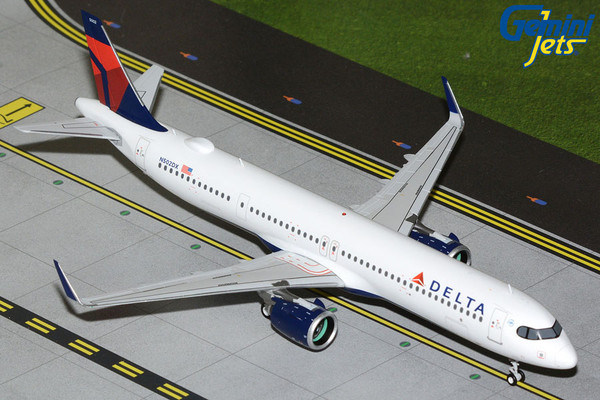Gemini200 Delta Air Lines Airbus A321neo N502DX G2DAL1495 1:200