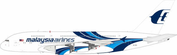 InFlight200 Malaysia Airlines Airbus A380 Reg: 9M-MNC IF380MH0726 1:200 with stand