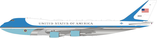 InFlight200 U.S. Air Force Boeing VC-25A Reg: 28000 detachable gear, Includes, Collectors’, Coin IFVC25A1126P 1:200 with stand