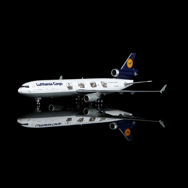YY Wings Lufthansa MD-11 D-ALCC 100 years of aviation cargo livery YY1116 Scale 1:400