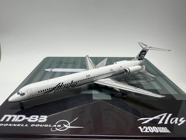 Jet-X Alaska MD-83 Reg: N979AS JX024-2-015 Scale 1:200
