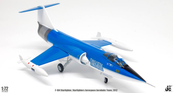 JC Wings Starfighters Aerospace Aerobatic Team, 2012 JCW-72-F104-001 Scale 1:72