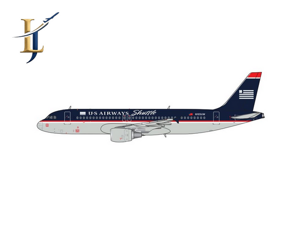 Legacy Jets US Airways Shuttle Airbus A320 Reg: N105UW LJ11516-12 Scale 1:400