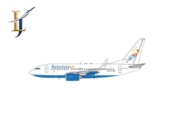 Legacy Jets Bahamasair Boeing 737-700 Reg: C6-BFY LJ11516-10 Scale 1:400